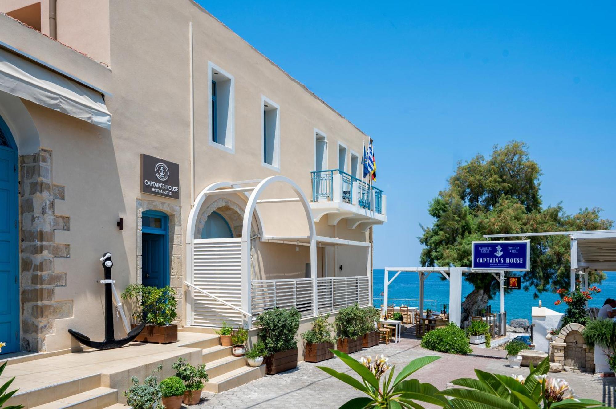 Captain'S House Hotel Suites & Apartments Pánormos Екстериор снимка
