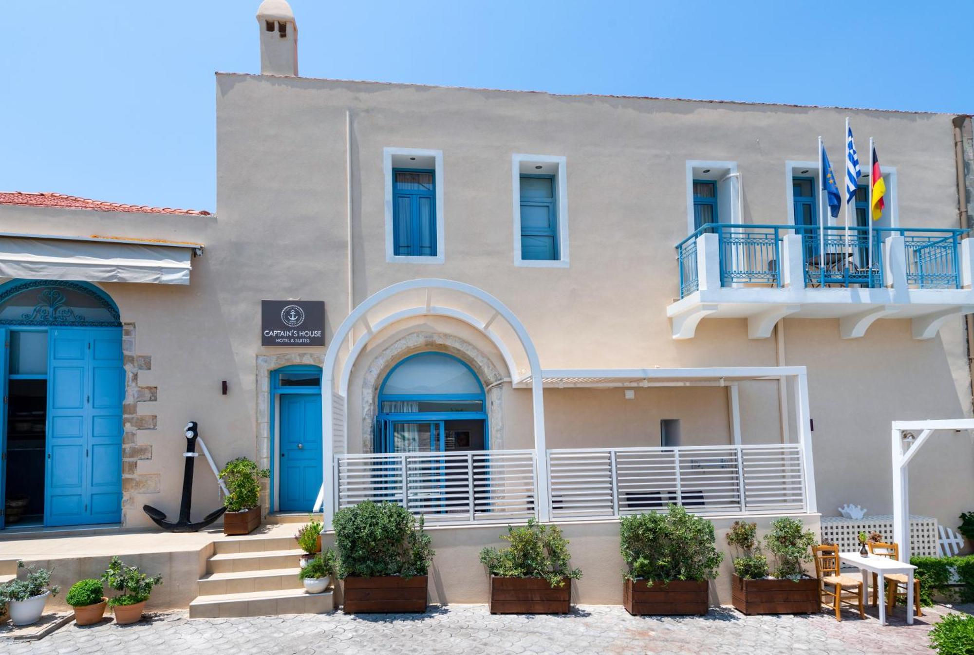 Captain'S House Hotel Suites & Apartments Pánormos Екстериор снимка